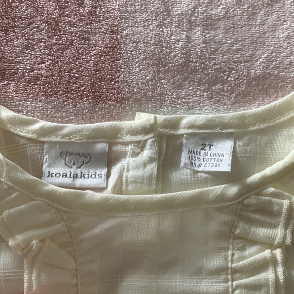 Koala Kids Cream Top - Picture 5 of 6